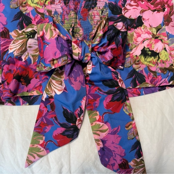 River Island Multicolor Floral Off-Shoulder Blouse - Picture 3 of 4